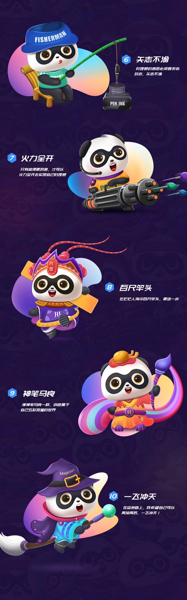 熊猫的理想-IP吉祥物