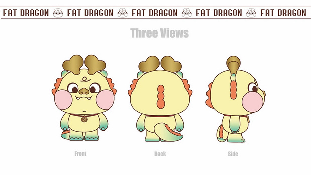 FAT DRAGON肥龙出街IP设计