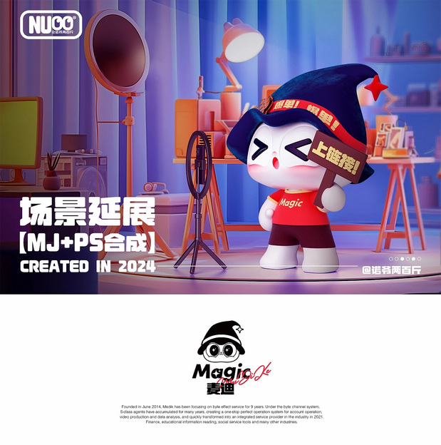 麦迪克科技xNUOO企业IP形象