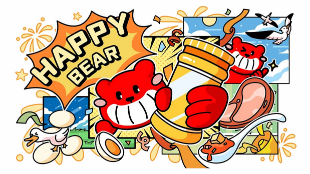 “欢食熊”背后的策略与设计