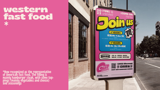 Guys汉堡披萨vi设计