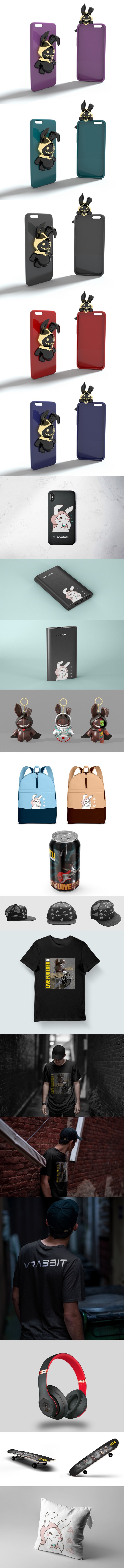 原创IP形象-V-Rabbit_威兔