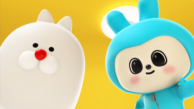 3D吉祥物：V CREW Character Branding