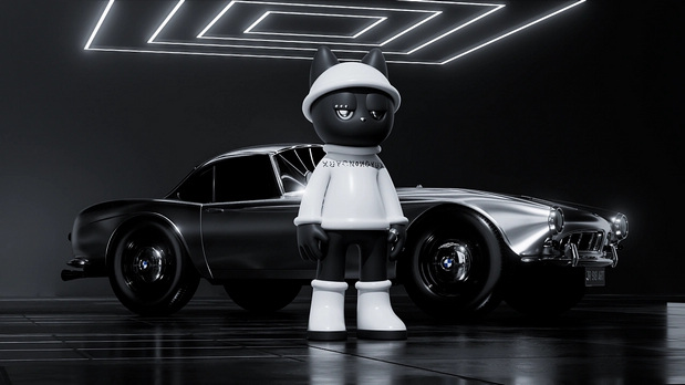 3D吉祥物：数字形象—慵懒熊LAZY BEAR