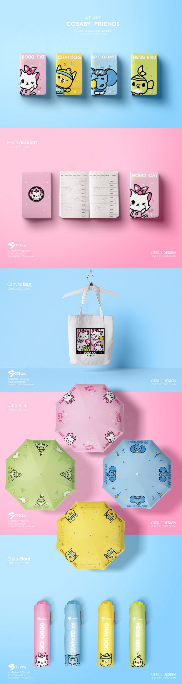 CCBaby亲子品牌IP卡通形象