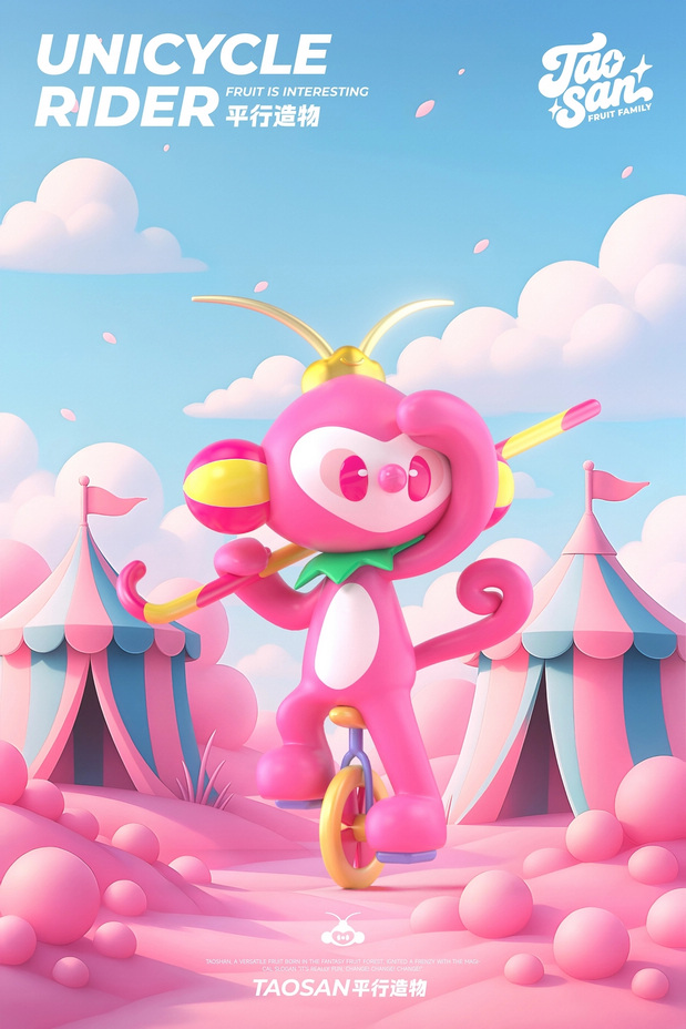 桃小圣TaoSan奇幻水果IP设计