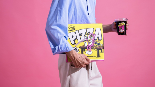 Guys汉堡披萨vi设计