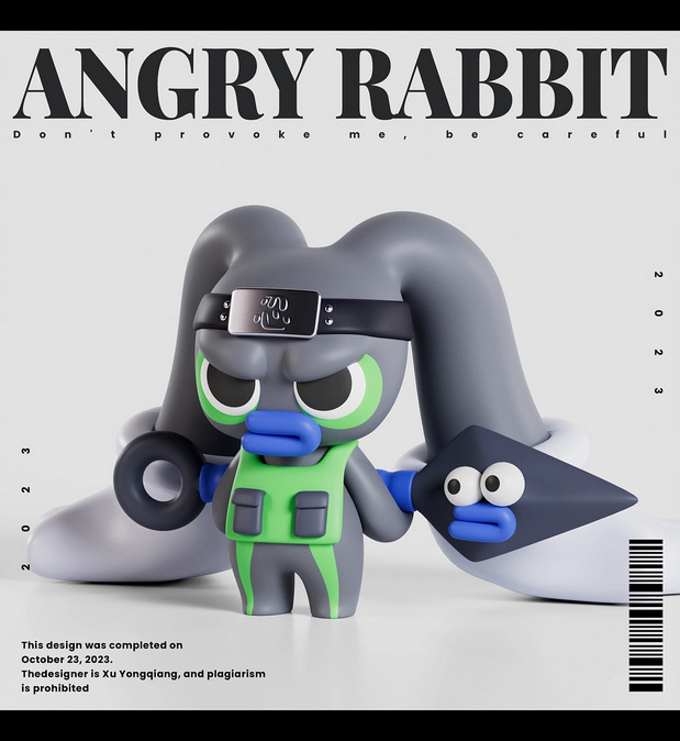 潮流IP-忿忿兔ANGRY RABBIT