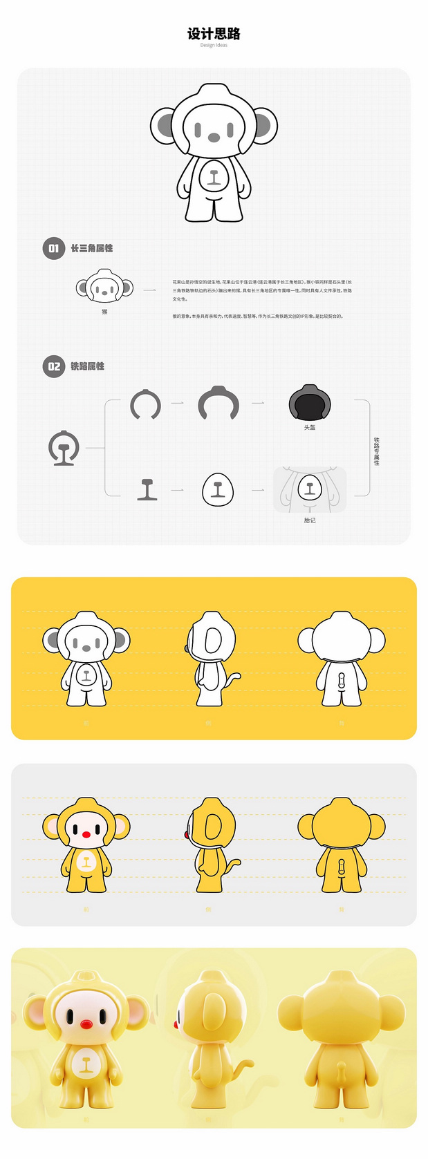 长三角铁路文创品牌IP形象设计