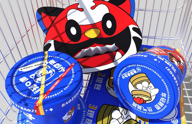 包馔夜包子 品牌视觉IP升级