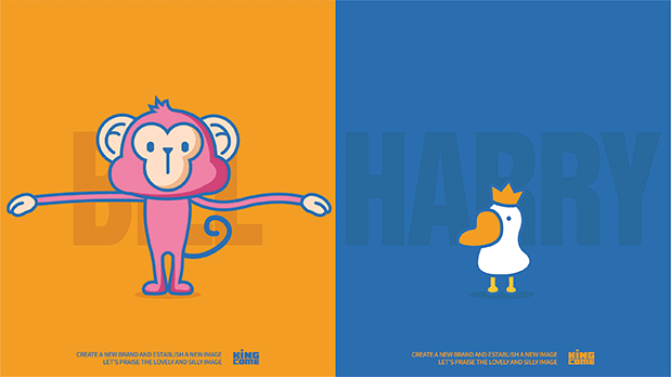 KING COME奶茶店IP