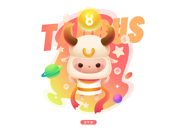 羊乜乜系列作品《十二星座》