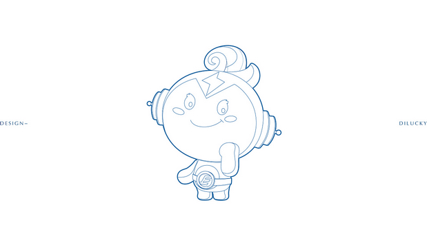 华北电力大学吉祥物设计