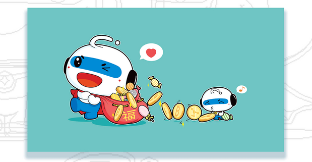 金融科技吉祥物设计