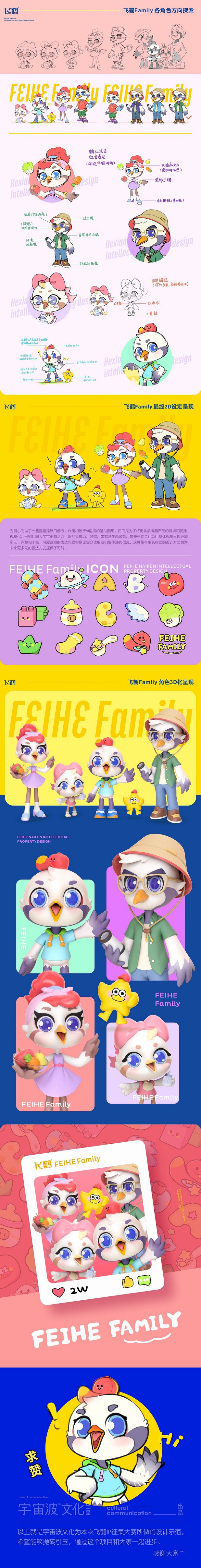 飞鹤IP形象升级-宇宙波文化