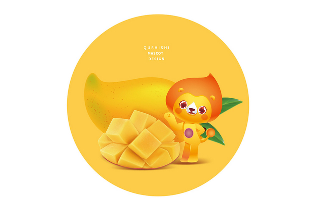 小狮子吉祥物设计