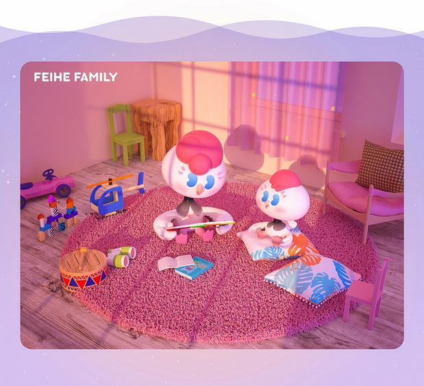 飞鹤奶粉IP形象升级