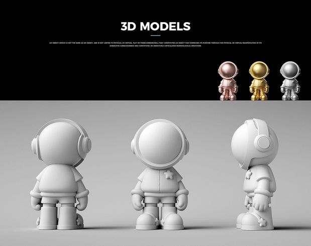 宇航员IP丨形象IP设计