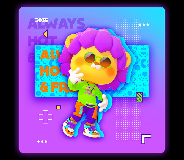 3D吉祥物：IP卡通人物形象设计