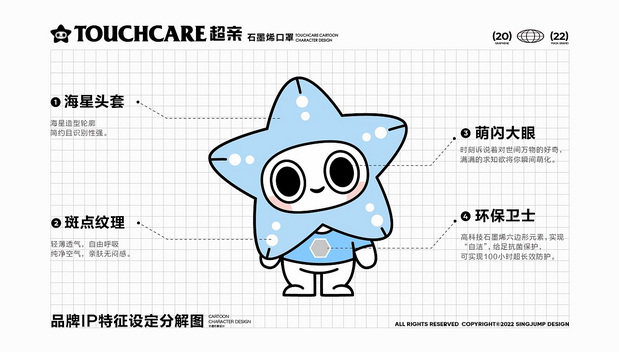 超亲石墨烯口罩 I TOUCHCARE