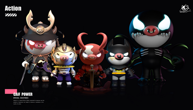 3D吉祥物：威力牛第二弹