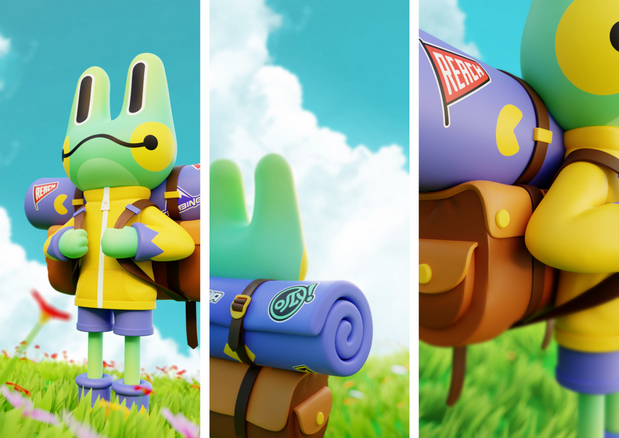 蛙吉-IP形象设计