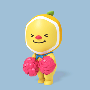 3D吉祥物：L.POINT X Avofriends