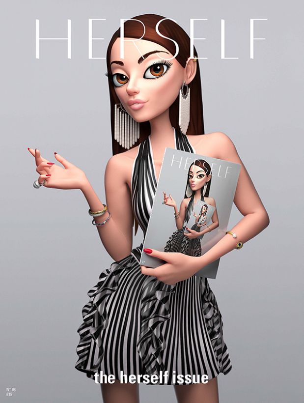 3D吉祥物：Lula: Herself Magazine