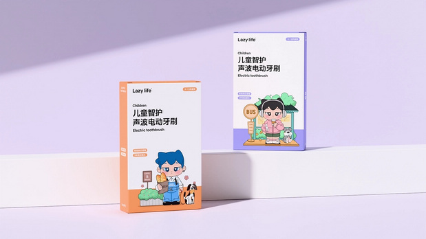 LAZY潮玩主题系列IP设计