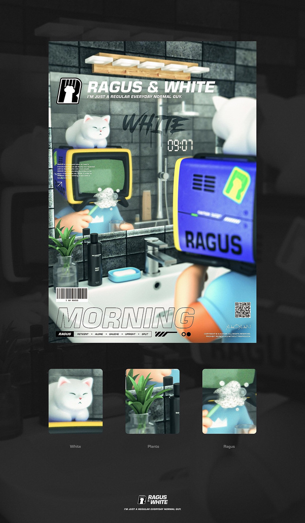 原创IP|RAGUS & WHITE