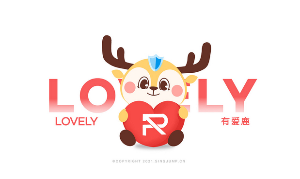 派拉软件|鹿小派品牌IP形象