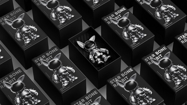 3D吉祥物：星骸兔STAR BONE RABBIT