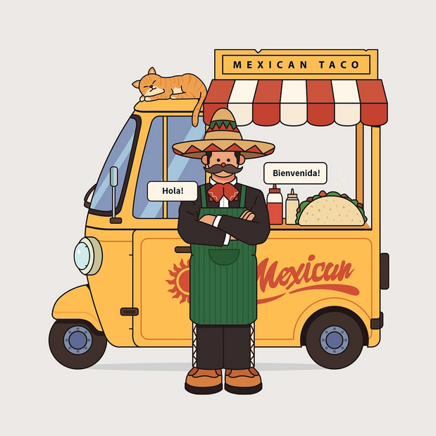 街头美食斗士|潮玩IP形象