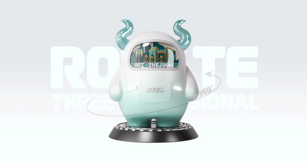 3D吉祥物：上海铁路牛轰轰