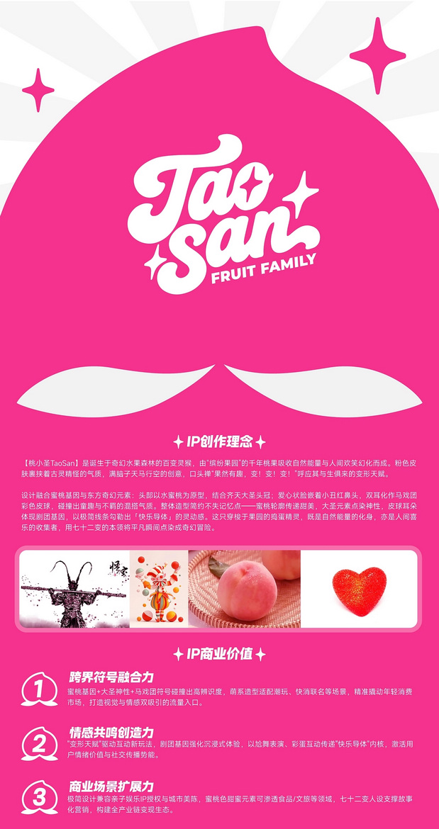 桃小圣TaoSan奇幻水果IP设计
