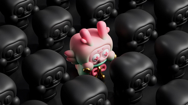 3D吉祥物：潮流IP设计-赖小蛇