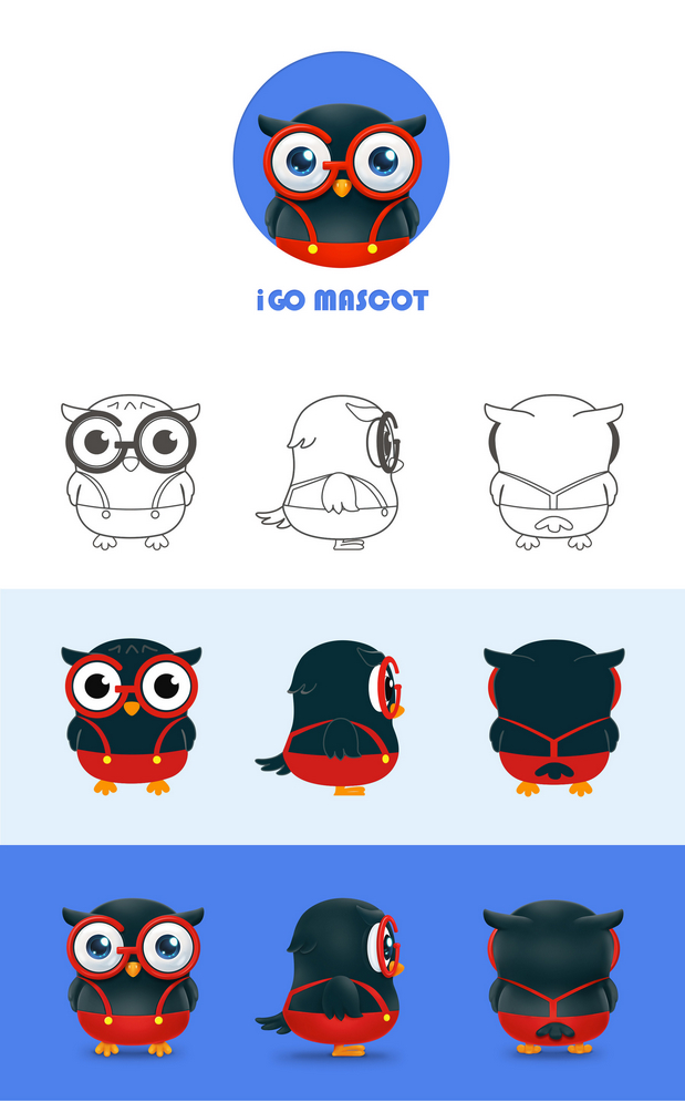 爱购2.0品牌升级-猫头鹰