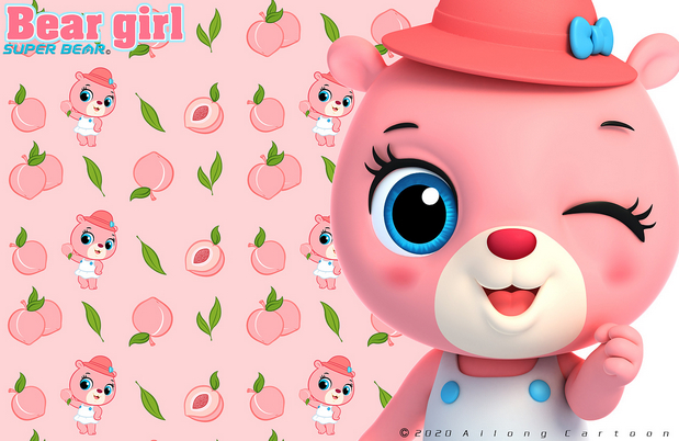 3D吉祥物：超级熊Super Bear