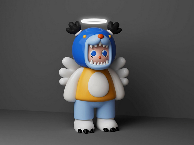 3D吉祥物：比哆熊|be doo bear