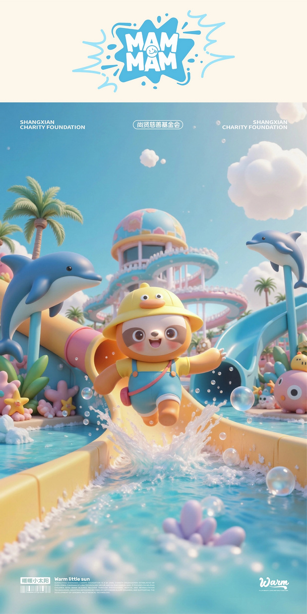 尚贤慈善基金会IP形象慢慢