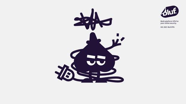 Bluf VPN服务提供商品牌形象