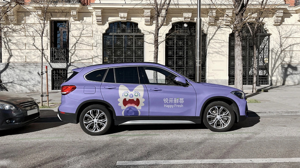 悦采鲜莓IP设计