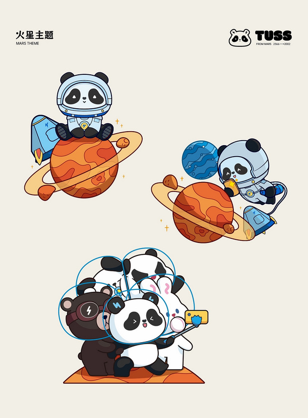 TUSK特斯克IP形象—TUSS吐司
