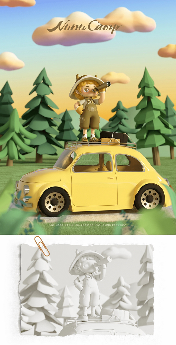 原创露营潮玩IP|Nunu Camp