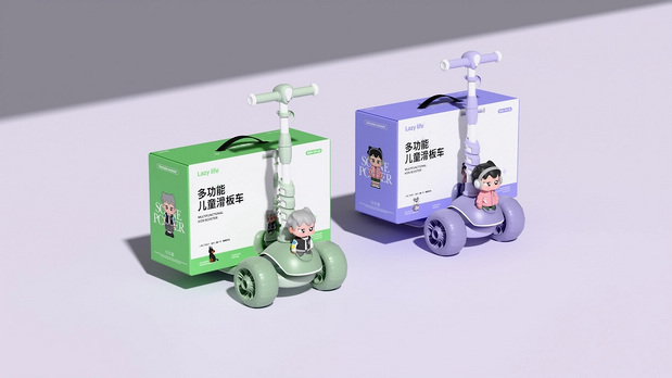 LAZY潮玩主题系列IP设计