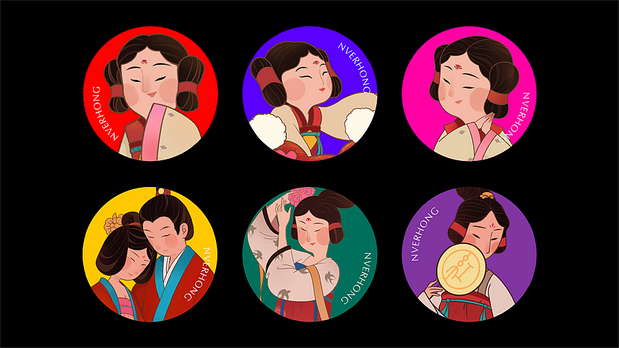 宇宙波x红娘IP文创设计