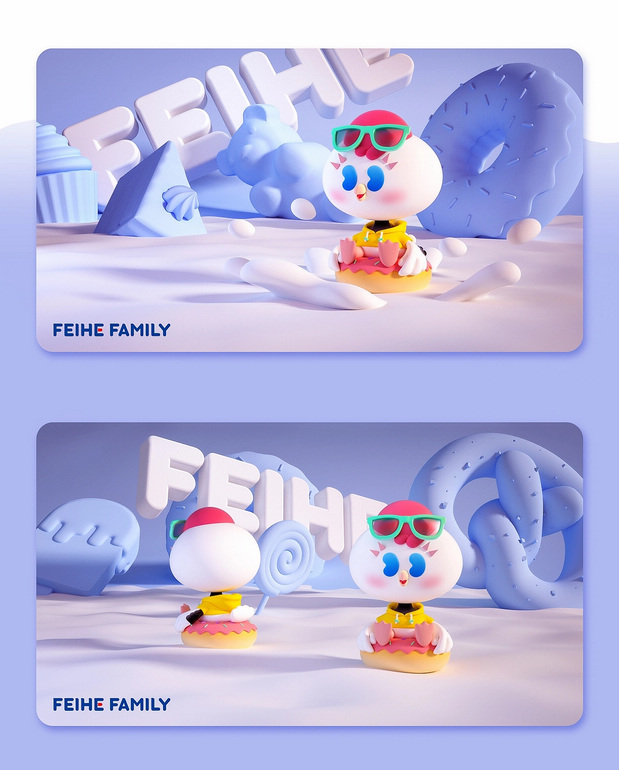 飞鹤奶粉IP形象升级