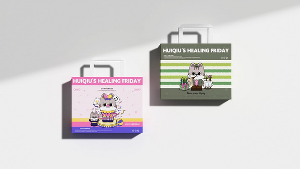 猫咪IP|灰球猫咪主题IP设计