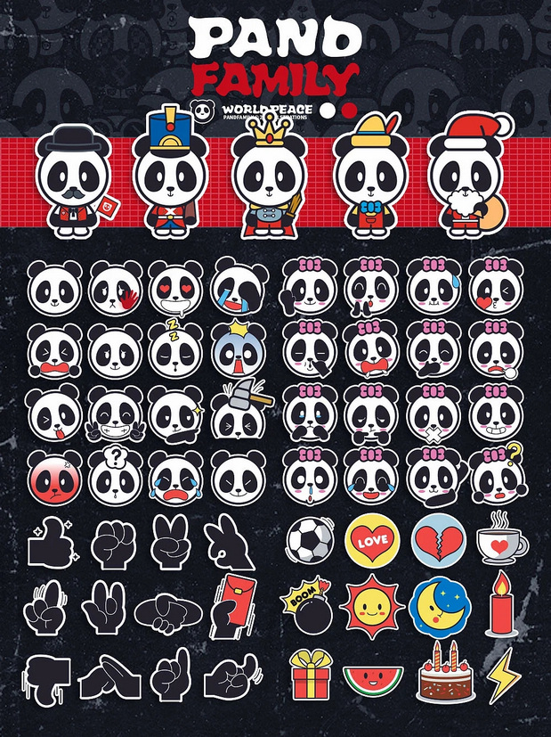 原创IP熊猫家族