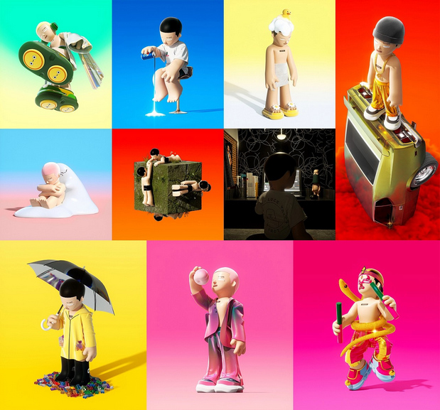 3D吉祥物：YOYOGUYS BG